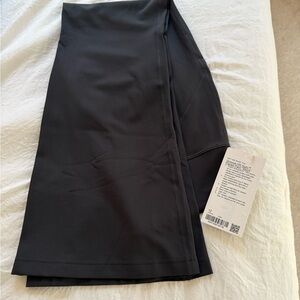 Lululemon Athletica Nulu HR Graphite Grey flared leggings